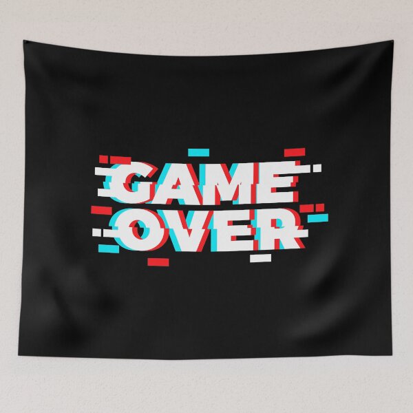 Item preview, Game Over Glitch Screen designed and sold by CrystalCrush.