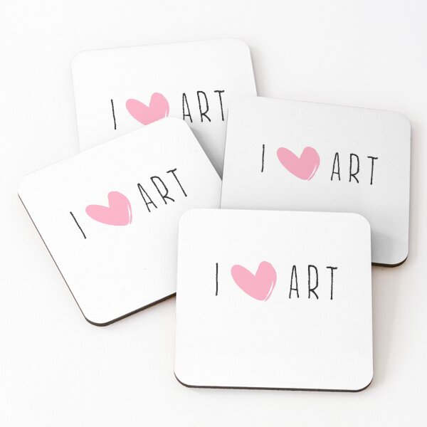 Item preview, I Love Art Heart Lovers Gift designed and sold by Akmloza.