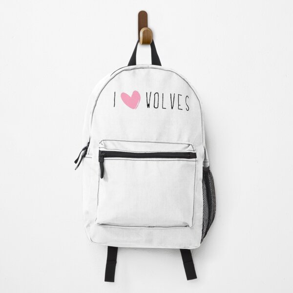 Item preview, I Love Wolves Heart Lovers Gift designed and sold by Akmloza.