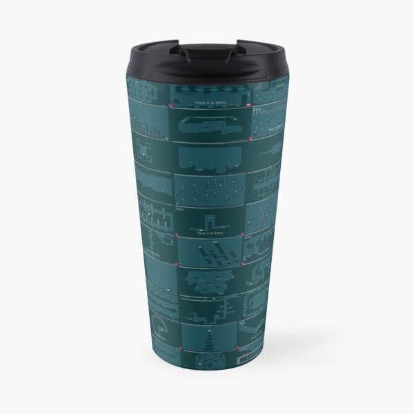 N++ Levels - Blue Travel Mug