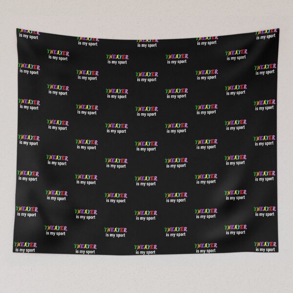 Item preview, Theater is my sport print designed and sold by Stageystuff.