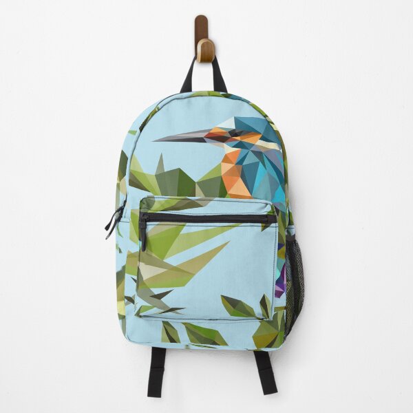 Item preview, Common Kingfisher (halcyon) in Triangles designed and sold by XOOXOO.