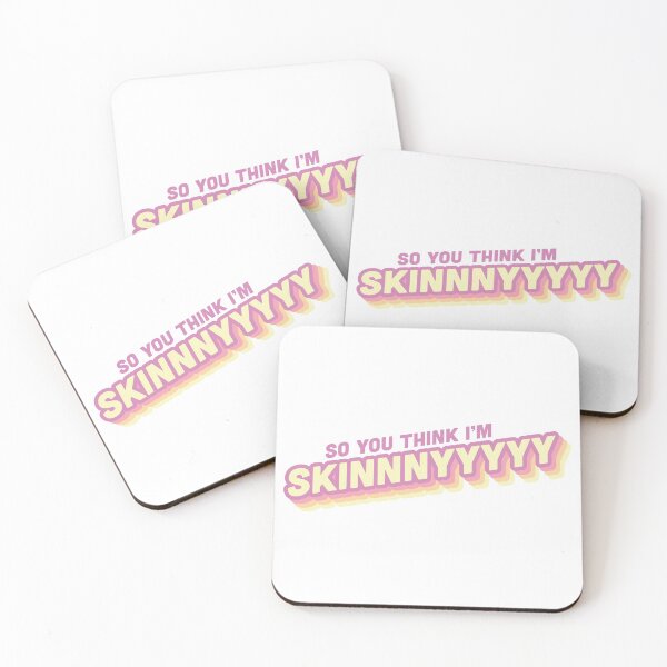 Item preview, So you think I'm SKINNNYYYYY? Retro Pastel Design designed and sold by TommyEDesign.