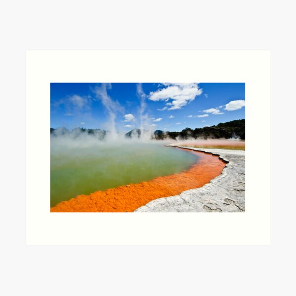 Thermal Wonderland, Wai-O-Tapu Art Print