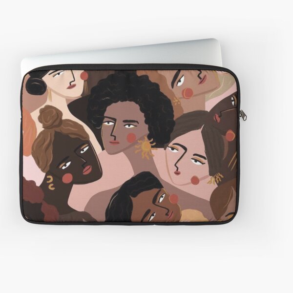 Womens Supporting Women Black Life Matters Laptop Sleeve