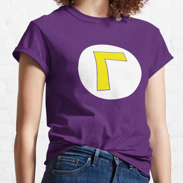 Waluigi logo L T-shirt Classic T-Shirt