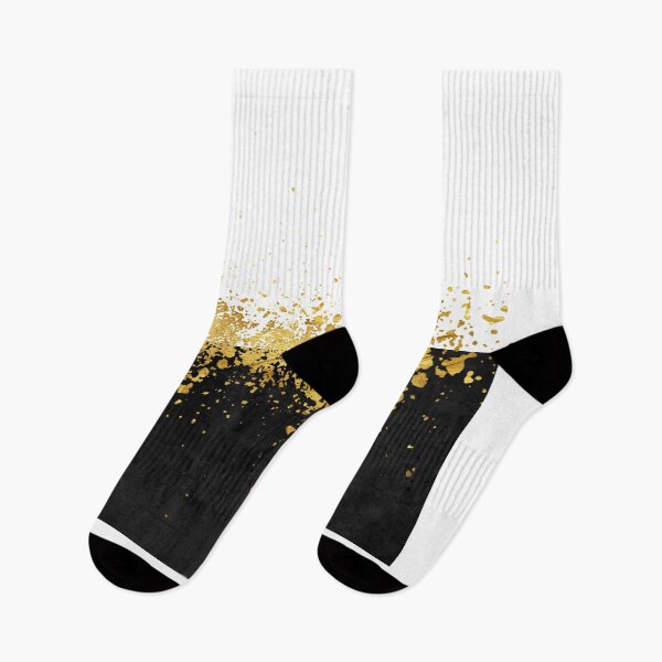 Item preview, White and black concrete and gold crumbs designed and sold by Kozachka.