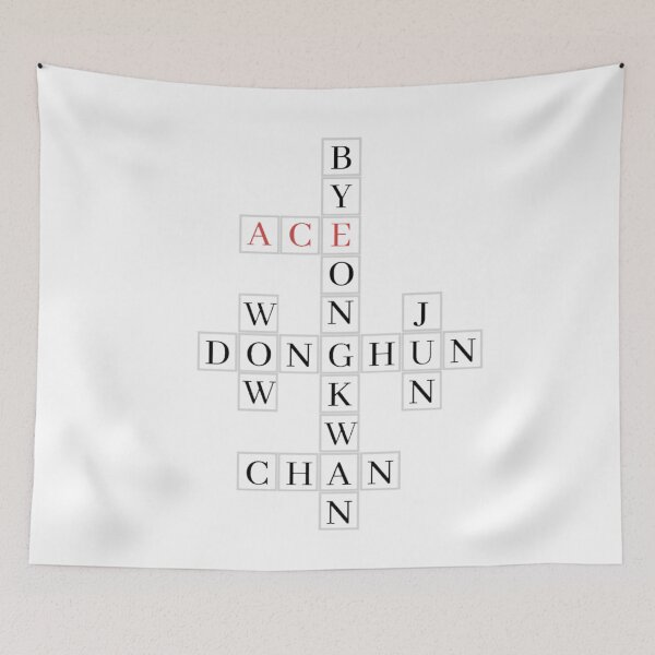 Item preview, ACE Crossword Puzzle  designed and sold by More-Than-Kin.