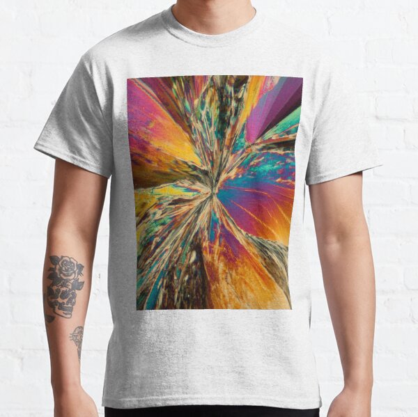 Citric Acid Crystals Microscope Photo Classic T-Shirt