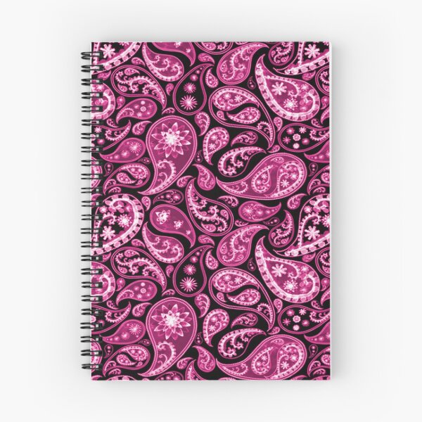 Item preview, Pink Black and White Paisley designed and sold by Barbny.