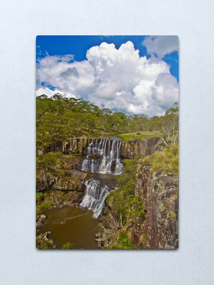 Alternate view of Ebor Falls Lookout Metal Print