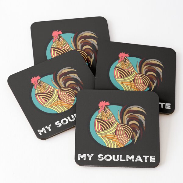 Item preview, rooster my soulmate designed and sold by doctors-apparel.