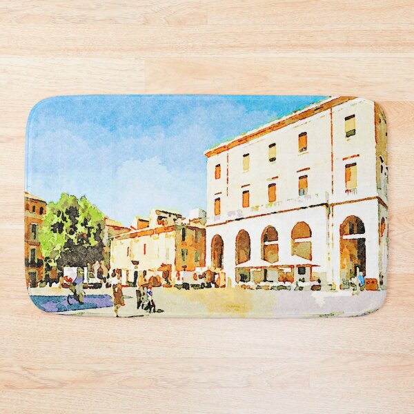 Item preview, Teramo: square and buildings designed and sold by Giuseppe Cocco.