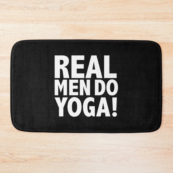Item preview, Real Men Do Yoga  Yogis Bikram Hot Yoga designed and sold by losttribe.