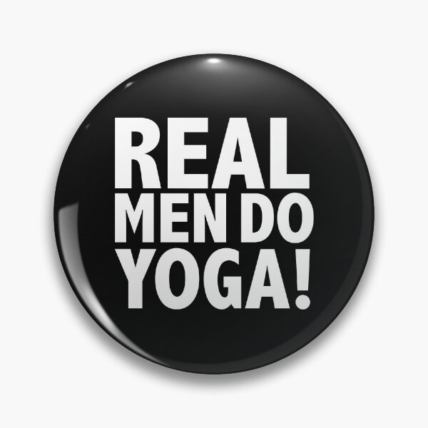 Item preview, Real Men Do Yoga  Yogis Bikram Hot Yoga designed and sold by losttribe.