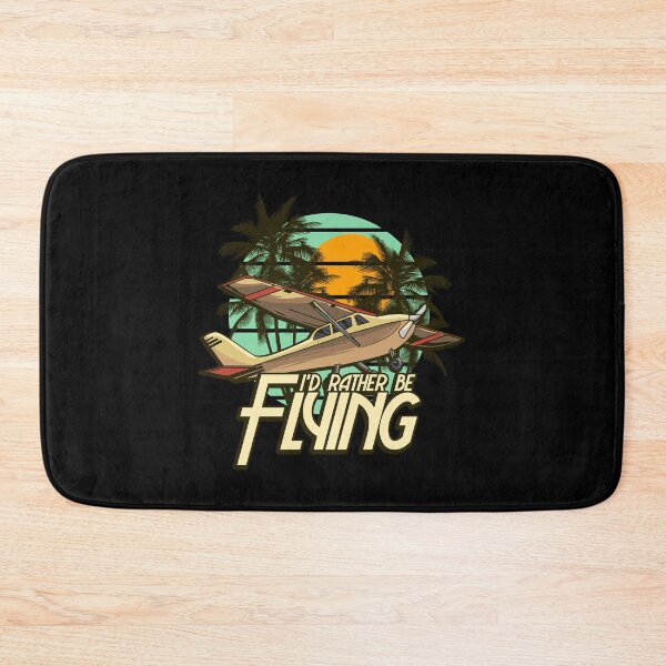 Item preview, I'd Rather Be Flying Airplane Pilot Aviation designed and sold by perfectpresents.