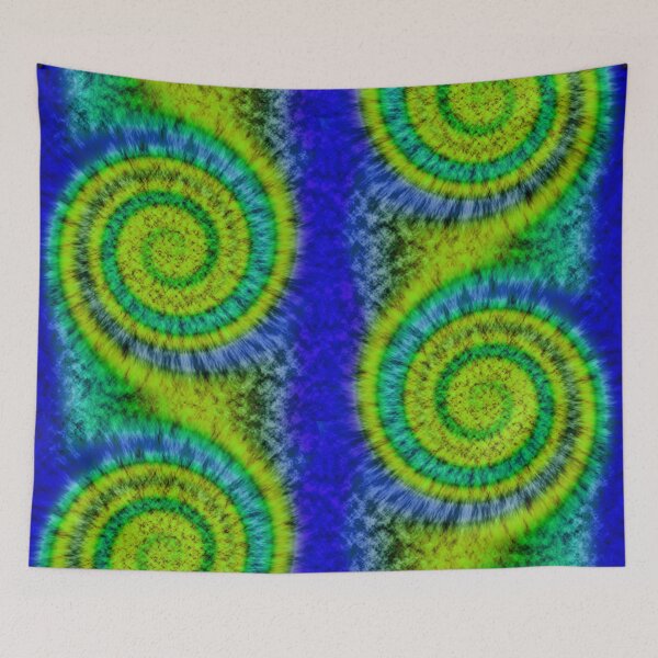Item preview, Tie Dye \\ Fiddlehead Ferns designed and sold by The Wellington Boot.