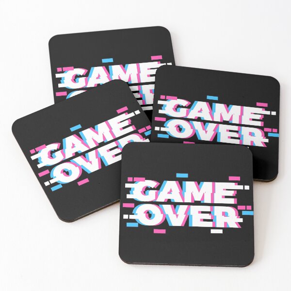Item preview, Game Over Glitch Screen designed and sold by CrystalCrush.