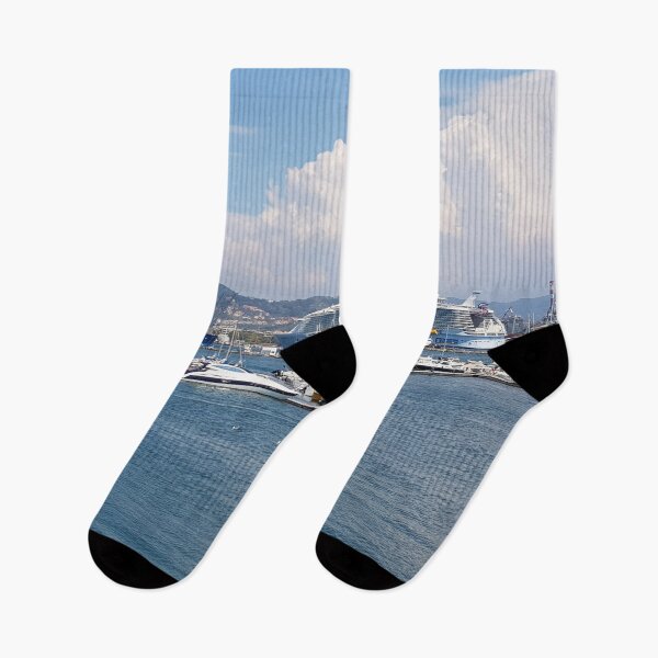Item preview, Boats in a Harbor designed and sold by AJ505.