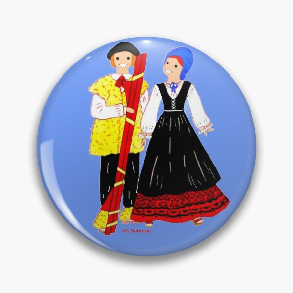 Item preview, Costume of AQUITAINE, LANDES, France designed and sold by Catherine Debusne.