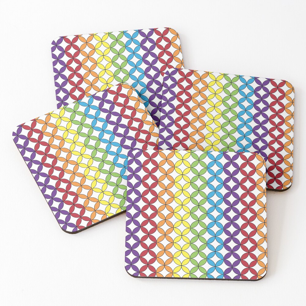 Item preview, Coasters (Set of 4) designed and sold by Raspberry-Cat.