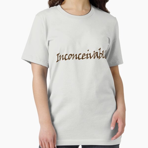 Vista previa del artículo con la obra «inconcebible», diseñado y vendido por digerati.