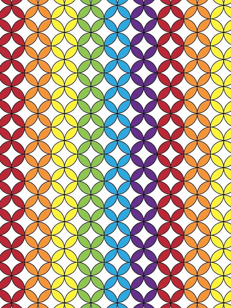 Thumbnail 4 of 4, Samsung Galaxy Phone Case, Small rainbow circles designed and sold by Raspberry-Cat.