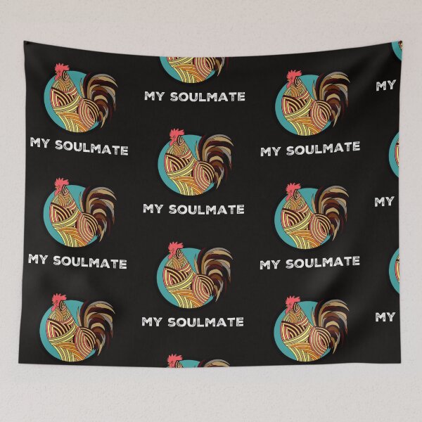 Item preview, rooster my soulmate designed and sold by doctors-apparel.