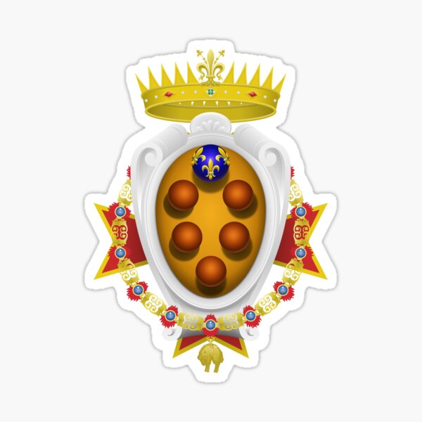 Item preview, Historical heraldic flag ,Coat of arms Medici Hapsburg Lorena 1781- 1859 designed and sold by BulganLumini.