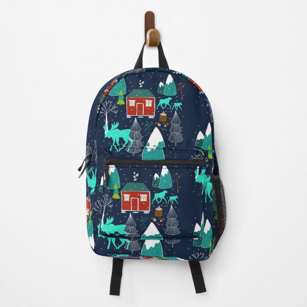 Item preview, Norway moose in the winter forest  designed and sold by Scandi Shop .