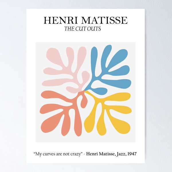 Item preview,  Henri Matisse - The Cutouts - Matisse Prints designed and sold by artswag.