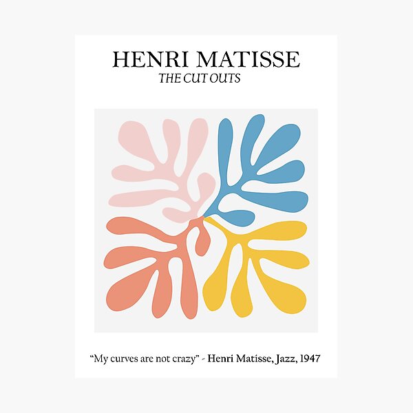 Item preview,  Henri Matisse - The Cutouts - Matisse Prints designed and sold by artswag.