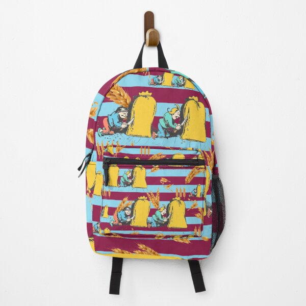 Item preview, Max and Moritz cut open Müller's grain sacks, colorful illustration designed and sold by Mauswohn.