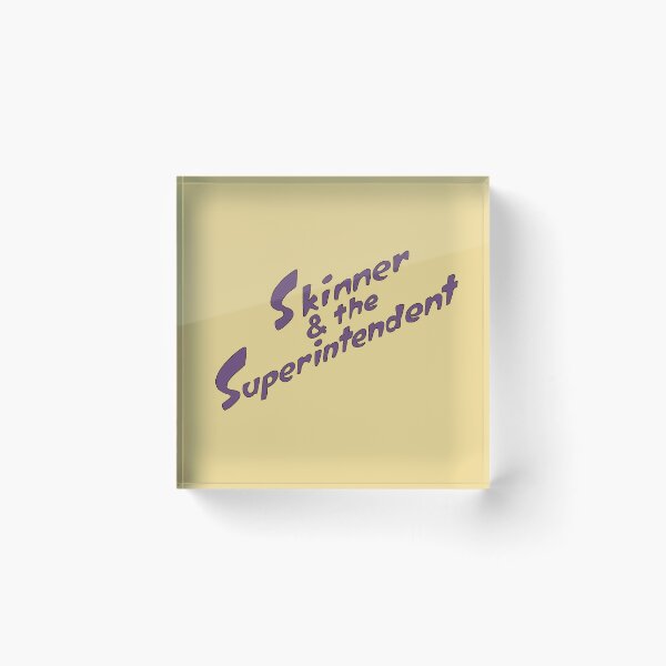Item preview, The Simpsons Skinner & The Superintendent  designed and sold by thebcarts.