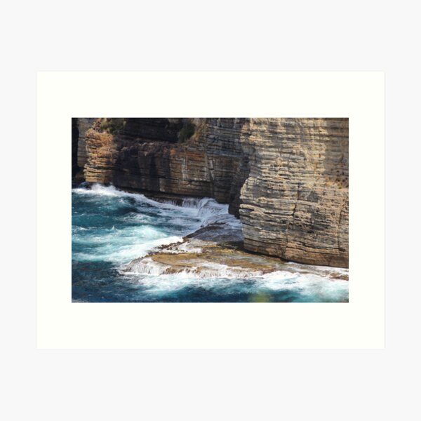 Item preview, Waterfall Bay rocks - Tasman Peninsula designed and sold by Gaylene Norton.