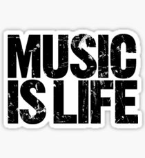 Music is Life Sticker