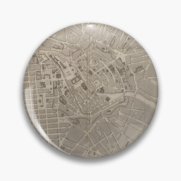 Item preview, Vintage Map of Berlin Germany (1848) designed and sold by BravuraMedia.