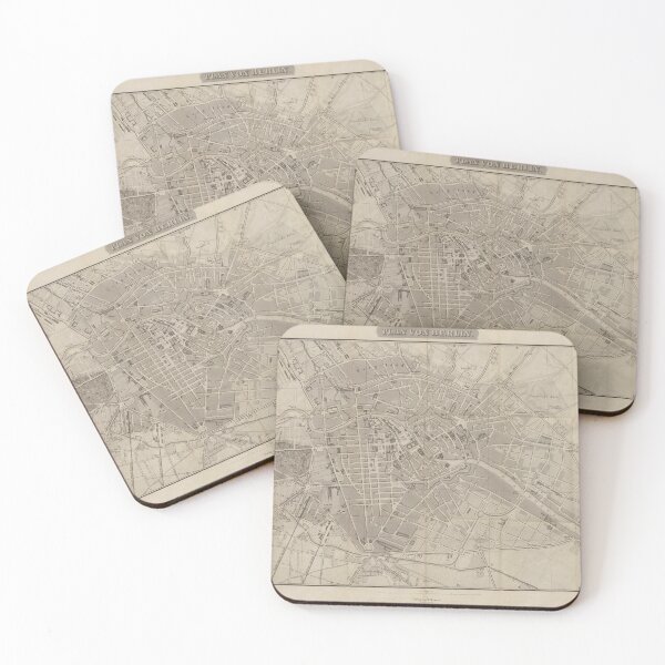 Item preview, Vintage Map of Berlin Germany (1848) designed and sold by BravuraMedia.