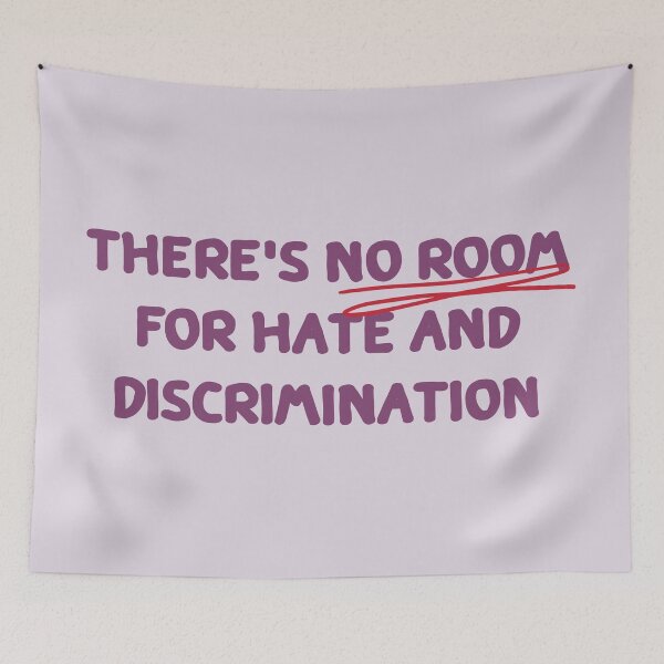 Item preview, There is no room for hate and discrimination designed and sold by mydoodlesateme.