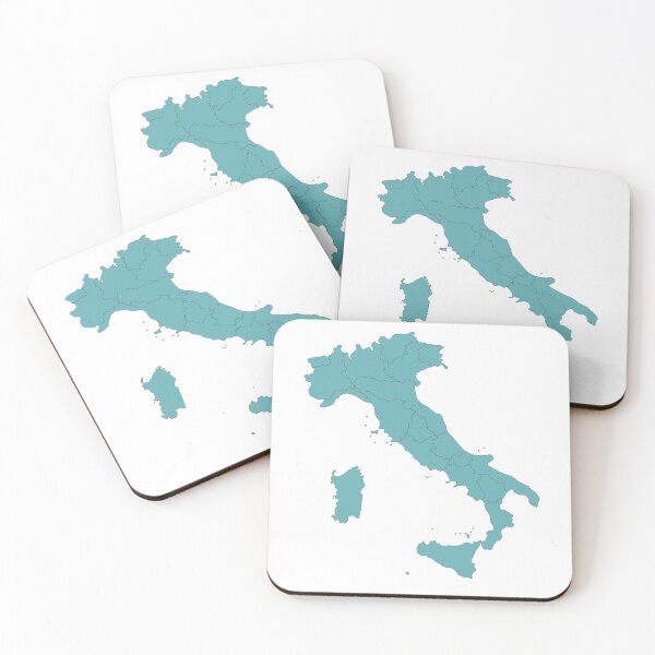 Item preview, Italy Minimalist Map in Blue designed and sold by Fernando G..