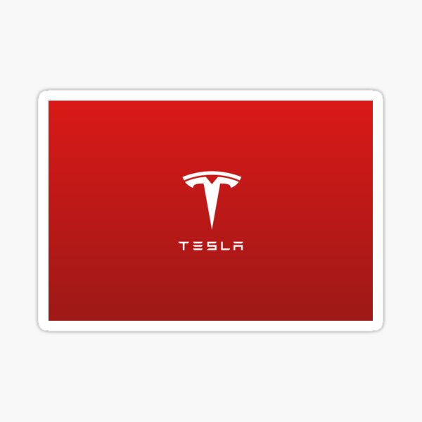 Logo de moteur Tesla pour skins / étuis pour ordinateur portable et mobile Sticker