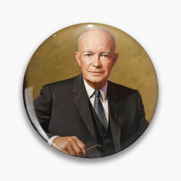 Item preview, Eisenhower Signature Portrait designed and sold by stayfree101.