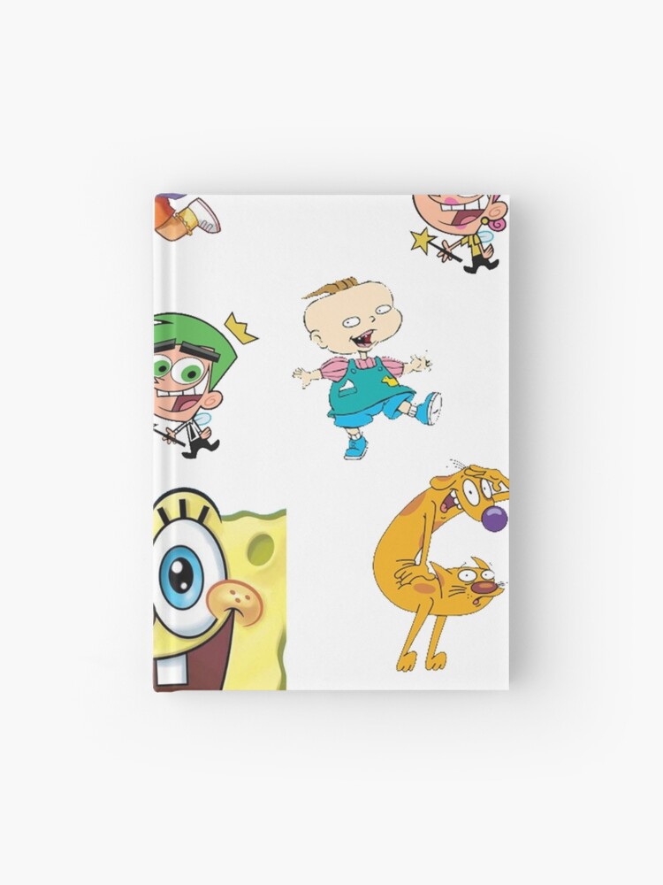 Nickelodeon Zeichentrickfiguren Notizbuch Von Morowis1 Redbubble