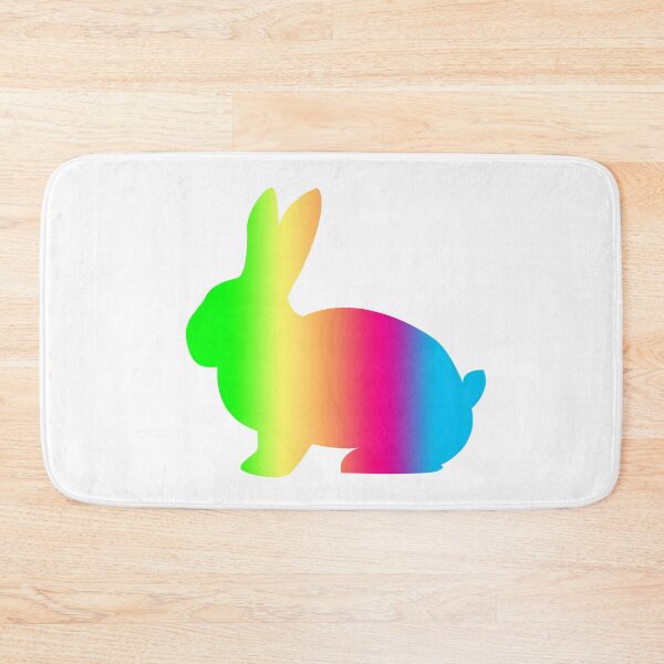 Item preview, rabbit animal color art gift for farmer designed and sold by alaechamlal.