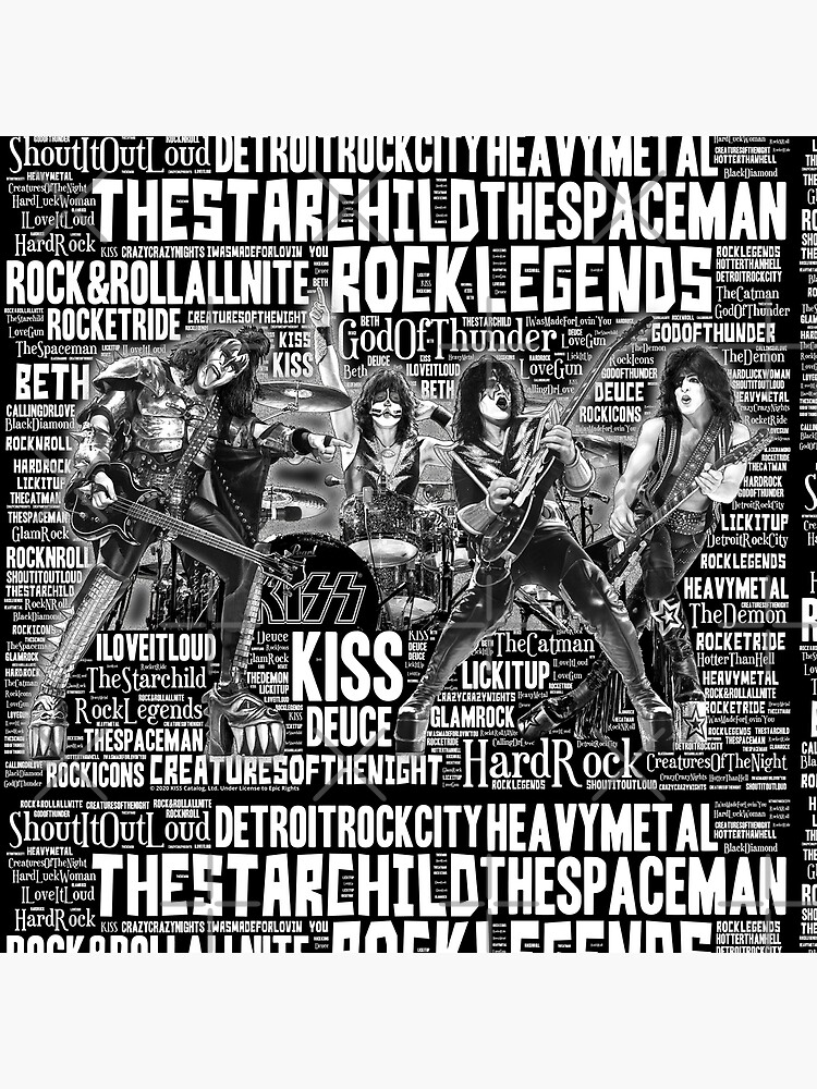KISS - In Words 1 by TheIcons