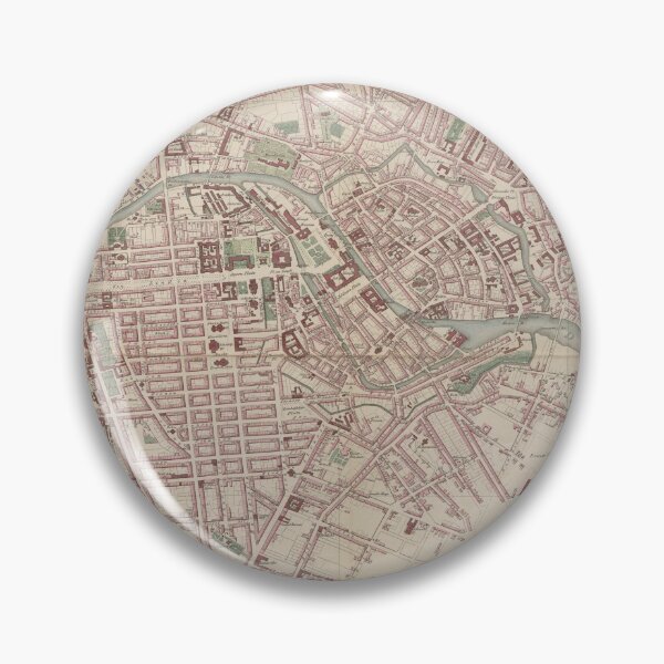 Item preview, Vintage Map of Berlin Germany (1849) designed and sold by BravuraMedia.