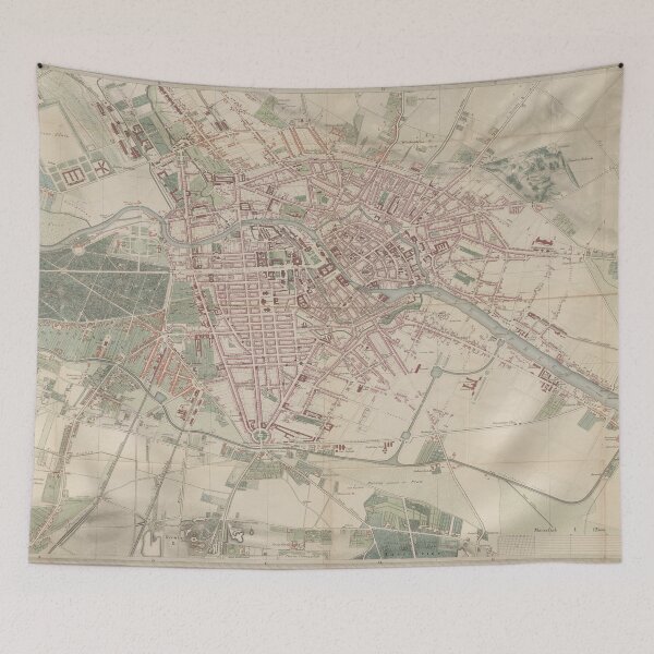 Item preview, Vintage Map of Berlin Germany (1849) designed and sold by BravuraMedia.