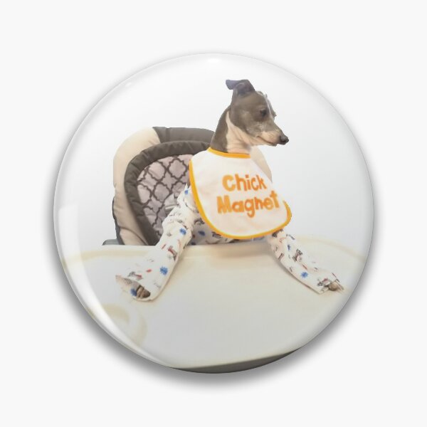 Item preview, Treating My Dogs Like Babies For A Day - Kermit the Chick Magnet designed and sold by PizzaHorse.