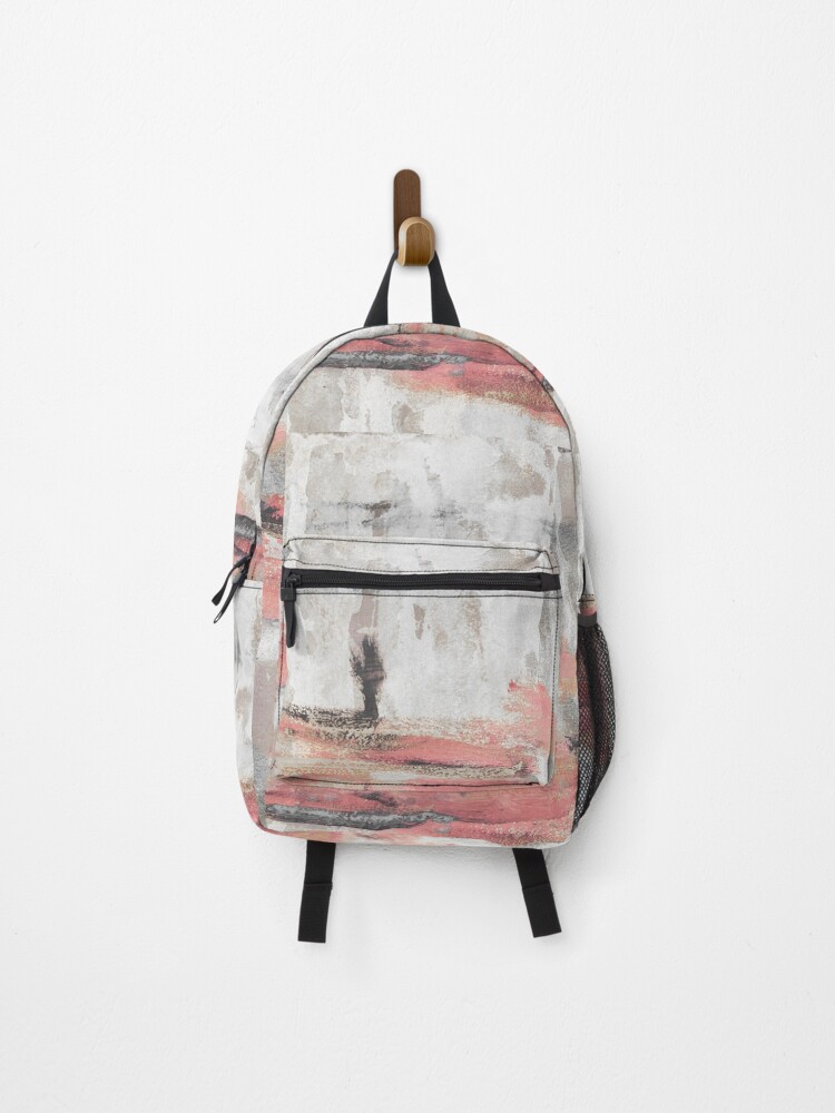 Thumbnail 1 of 3, Backpack, Abstract landscape designed and sold by bunlinked.