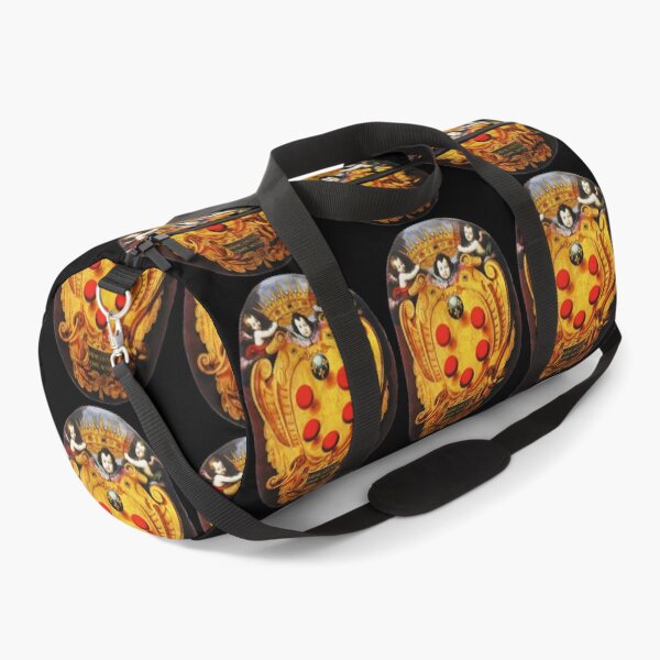 The Medici coat of arms on a silk velvet Duffle Bag